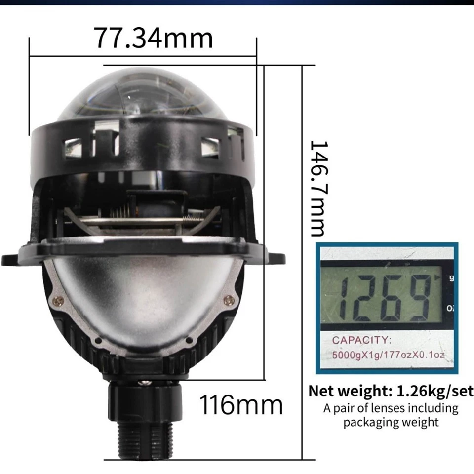 B2S Intelligent Bi-LED Projector Lens high quality